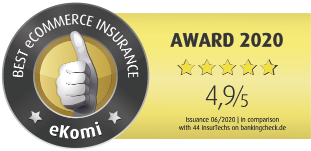 ekomi Award Best Ecommerce Insurance